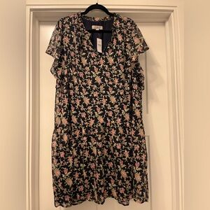 LOFT Flutter Dress